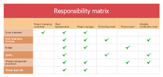 The Action Plan Person Involvement Matrix Template