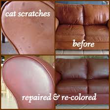 Kathleen Repaired Her Leather With Sandpaper And Super Glue Free Instructions On Our Website And U Leather Restoration Leather Couch Repair Leather Furniture