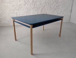 Maybe you would like to learn more about one of these? Zeen Dining Table With Shelf 140x90x75cm Ashwood Petrol Blue Ragaba De