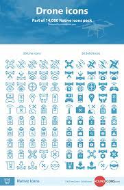 Freebie Drone Icons Ai Sketch Svg Png Iconjar Codrops Drone Logo Icon Set Icon