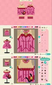 Mew Dress Pattern Animal Crossing Qr Animal Crossing Animals