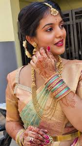 ., Beautiful @makeupstoriesbydivyavinay ♥️ , Hair by @hair_by_yashud ,  #hairstyle #hairstyles #hairaccessories #hairtransformation  #hairofinstagram #hairlove #hairartist #Bangalore #mandya #hassan ...