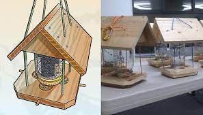 This feeder's design is a simple dish design, which is why it works well and is extremely popular. 20 Best Diy Wooden Bird Feeders Plans And Ideas