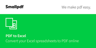 تحويل Pdf إلى Excel