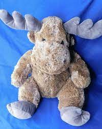 Moose Soft Fluffy Plush Stuffed Animal Medium Sized Pre Owned Wishpets Plush Stuffed Animals Animals Plush