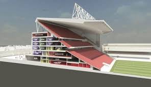 There are actually two fan zones: Designs Of Liverpool Fc S New Stadium Arabianbusiness