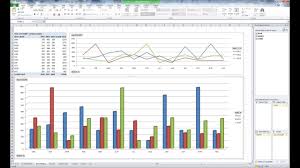 Ms Excel Pivot Table And Chart For Yearly Monthly Summary