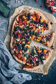 Vegetarian Pizza With My Favorite Autumn Toppings Recipe Vegetarian Pizza Recipe Vegetarian Cooking Vegetarian Pizza