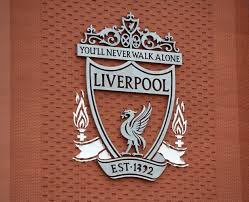 Liverpool f c editorial photo illustration of british 87584876. First Giant Liverpool Fc Crest On The Anfield Main Stand Is Completed Liverpool Echo