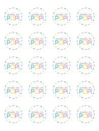 Ready To Pop Printable Labels Free Free Baby Shower Printables Baby Shower Popcorn Baby Shower Tags
