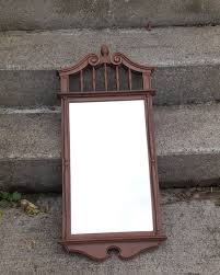 Buy Homco Early American Wall Mirror Federal Style 32 Inches Long Online in  India