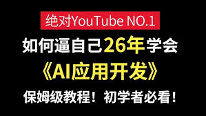 目前油管最全最细的AI应用开发全套教程——大模型的应用场景