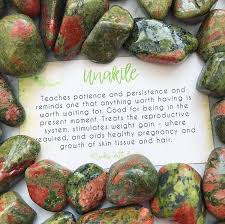 Unakite Affirmation I Know That Everything In My Life Comes To Me And Occurs At The Perfect Time Crystal Healing Stones Spiritual Crystals Energy Crystals