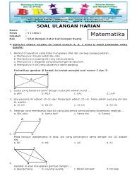 Soal matematika kelas 2 sd bab 6 bangun datar dan kunci jawaban. Contoh Latihan Soal Soal Matematika Kelas 5 Sifat Bangun Datar Dan Kunci Jawaban