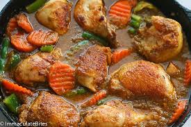 The Name Of This Dish Certainly Does Not Give The Content Away The Only Give Away Is The Chicken But Wh Chicken And Vegetables Chicken Recipes Food Recipies