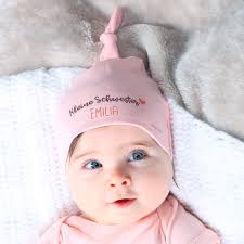 Rosa Babymutze Kleine Schwester