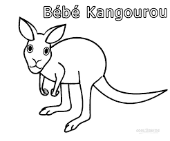 coloriages kangourou gratuits a imprimer coloriage shamrock tout le meilleur