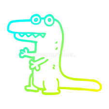 American gators can grow up to 15 feet or 4.6 meters, so we need to give a sense of just how powerful our river roaming friend is. Alligator Crocodile Cartoon Cold Line Gradient Spectrum Doodle Drawing Simple Art Illustration Hand Drawn Scribble Funny Crazy Stock Illustrations 2 Alligator Crocodile Cartoon Cold Line Gradient Spectrum Doodle Drawing Simple Art