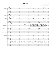 Peter vettese, heather small lyrics powered by www.musixmatch.com. Proud Heather Small Sheet Music For Trumpet In B Flat Drum Group French Horn Tuba More Instruments Mixed Ensemble Musescore Com