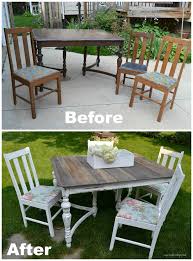 Farmhouse Table And Chairs From A Curbside Find Diy Dining Farmhouse Table Chairs Furniture Makeover