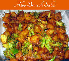 Aloo Broccoli Sabzi Potato Broccoli Stirfry Recipe Indian Food Recipes Broccoli Recipes Broccoli Recipes Side Dish