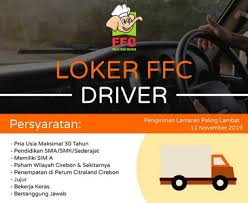 Check spelling or type a new query. Lowongan Kerja Driver Frezz Fried Chicken Ffc