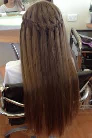 15 Best And Latest Waterfall Braid Hairstyles In 2020 Styles At Life Waterfall Hairstyle Straight Prom Hair Straight Hairstyles