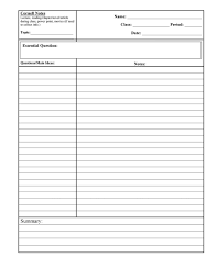 Use this free printable notes template to keep track or your thoughts, ideas, or plans. 37 Cornell Notes Templates Examples Word Excel Pdf á…