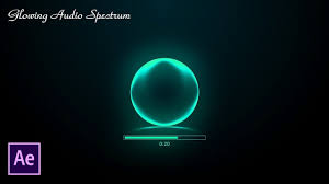 After Effects Tutorial Glowing Audio Spectrum In After Effects No Plugin After Effect Tutorial After Effects Adobe After Effects Tutorials