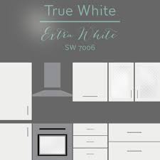 Sherwin williams shoji white painted caibnets with mega greige. 30 Cabinet Colors That Will Rejuvenate Your Kitchen Rugh Design