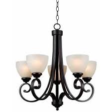 Hampton Bay Renae 5 Light Oil Rubbed Bronze Chandelier Hdp12053 At The Home Depot Oil Rubbed Bronze Chandelier Bronze Chandelier Dining Room Light Fixtures