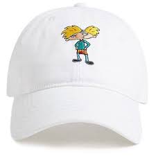 Forever21 Hey Arnold Dad Hat 13 Liked On Polyvore Featuring Accessories Hats Embroidered Hats Woven Hat Brim Dad Hats Forever 21 Hats Embroidered Hats