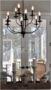 Lighting Over The Farmhouse Table The Winner All Things Heart And Home Farmhouse Kitchen Lighting Kitchen Lighting Over Table Dining Room Table Light