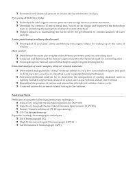 chemistry faculty resume