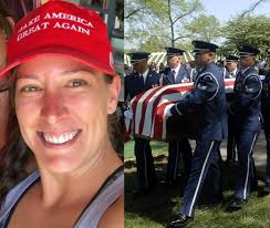 The Air Force is granting full military funeral honors for Ashli Babbitt,  an Air Force veteran who was shot to death by police