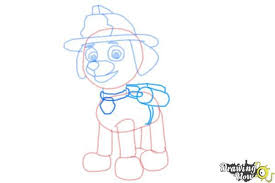 How To Draw Marshall From Paw Patrol Step 8 Marshall Paw Patrol Paw Patrol Coloring Paw Patrol Coloring Pages