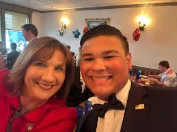 The Wylie East High School Republican Club rocks! So fun seeing them  tonight at their dinner. Love these Republicans!