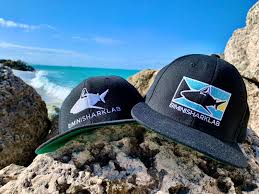 Bimini Bull Shark Bahamas Flag Hat Bonfire