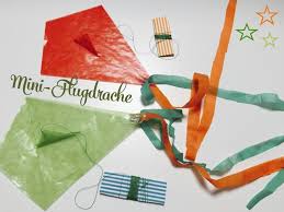 Mini Drachen Basteln Flugfahig Drachen Basteln Basteln Basteln Mit Kindern