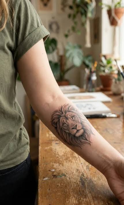 35 Lion Tattoo Ideas for Women That Exude Strength & Elegance