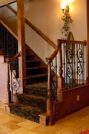 Le ce' designs custom built clear alder handrails with newall post and interior doors. Over The Post Stair Systems Minnesota Bayer Built Woodworks Handrail Design Stairs Iron Balusters
