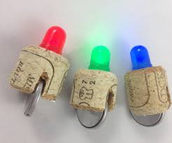 Led Cork Light Led Light Projects Led Diy Light Project