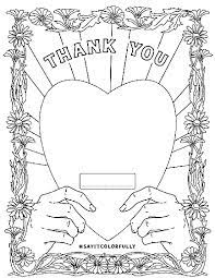 Get crafts, coloring pages, lessons, and more! Say It Colorfully Heart Thank You Note Crayola Com