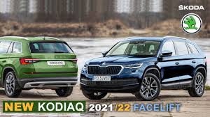 New Skoda Kodiaq Facelift 2021 Rendered As 2022 7 Seater Model With Suv Restyling Youtube