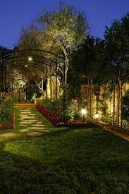 Explore Garden Lighting Ideas On Pinterest See More Ideas About Garden Lightin Outdoor Landscape Lighting Mediterranean Landscaping Outdoor Landscaping