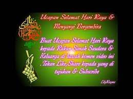 #17 ucapan idul fitri versi obat warung. Ucapan Selamat Hari Raya Melalui Video Ini Youtube