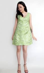 Vintage 39 60s Cocktail Dress With Empire Waist Metallic A Line Shift Dress 60s Mini Dress 60s Cocktail Dress 60s Mini Dress Metallic Cocktail Dresses