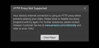 How To Fix Amazon Prime Http Proxy Error The Vpn Guru