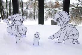 30 Cute And Clever Anime Paper Child Art Naldz Graphics Paper Child Anime Paper Art