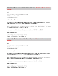 My employment experience is under noc 2281. 40 Best Certificate Of Employment Samples Free á… Templatelab